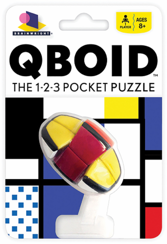 Brainwright Qboid Pocket Puzzle Perspective: front