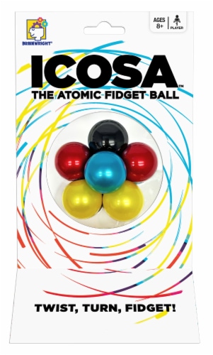 Brainwright Icosa The Atomic Fidget Ball Perspective: front