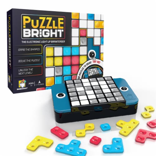 Ceaco Puzzle Bright Electronic Light up Brainteaser Game Perspective: front