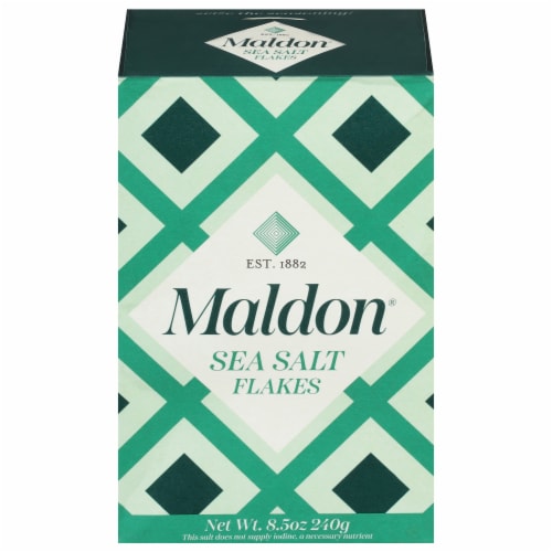 Maldon® Sea Salt Flakes Perspective: front