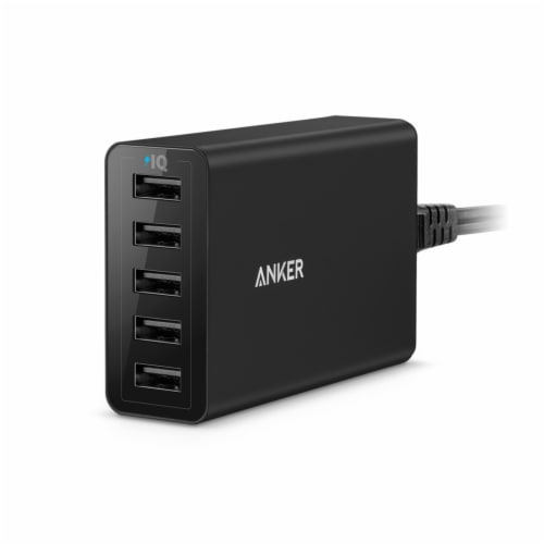 Anker PowerPort 40W USB Charger Perspective: front