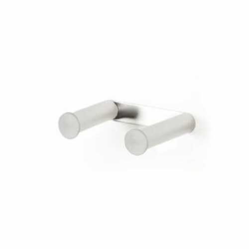 Whitehaus Collection AEPD 5.12 in. Aeri aluminum paper holder- double roll- Aluminum Perspective: front
