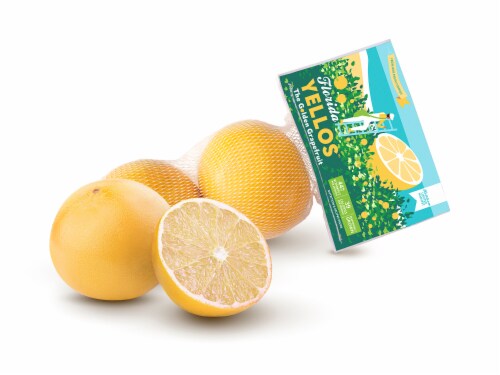 Florida Yellos White Grapefruit Perspective: front