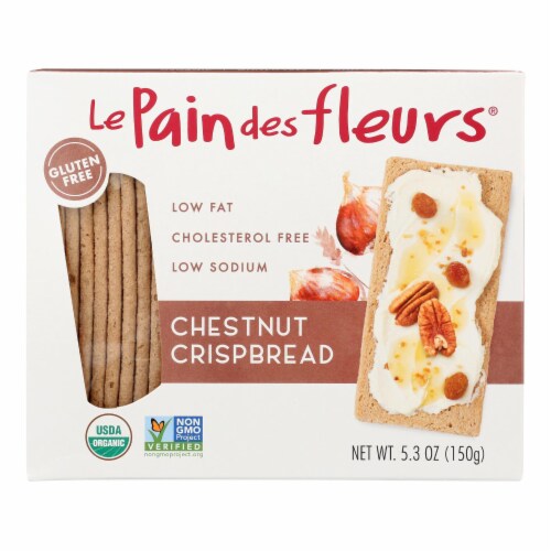 Le Pain des fleurs® Organic Chestnut Crispbread, 4.4 oz - Foods Co.