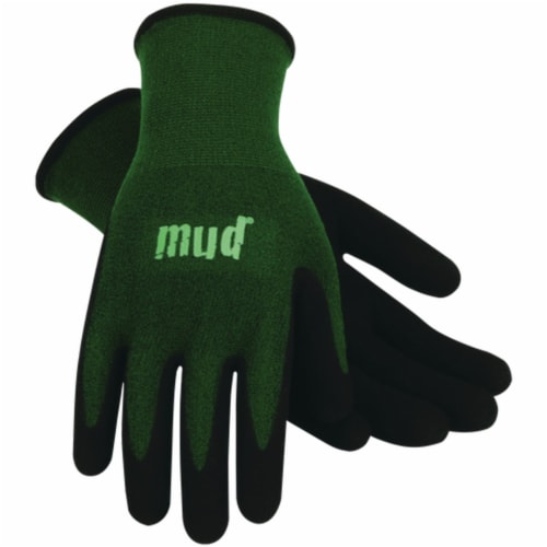 Mud Bamboo Flex Medium/Large Emerald Green Garden Glove SM7197G/ML Perspective: front