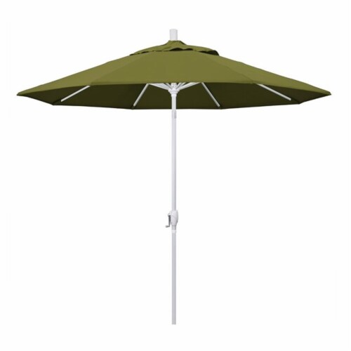 California Umbrella 9' Patio Umbrella in Palm Perspective: front