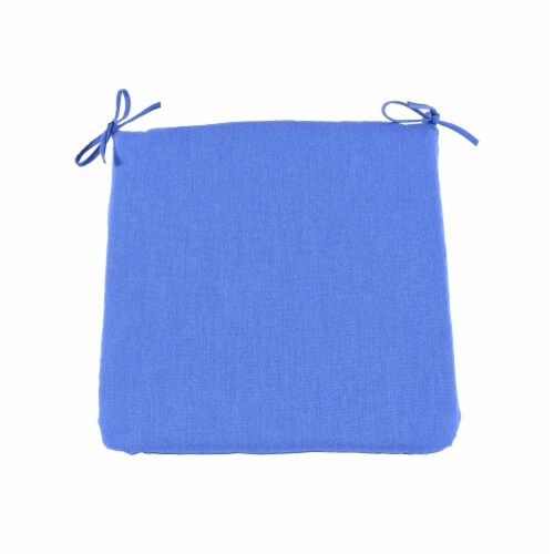 Astella CUSP19-SDA93 18 x 19 in. Pacifica Premium Seat Pad Cushion in Lapis, Set of 2 Perspective: front