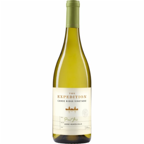 Canoe Ridge Vineyard Expedition Pinot Gris Washington White Wine Perspective: front