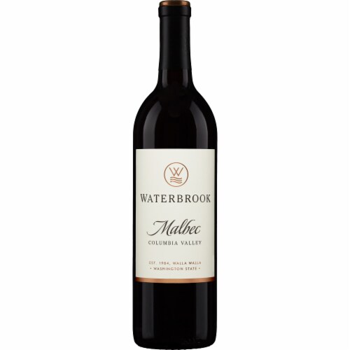 Waterbrook Malbec Washington Red Wine Perspective: front