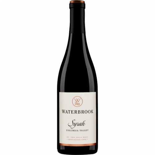 Waterbrook Syrah Washington Red Wine Perspective: front