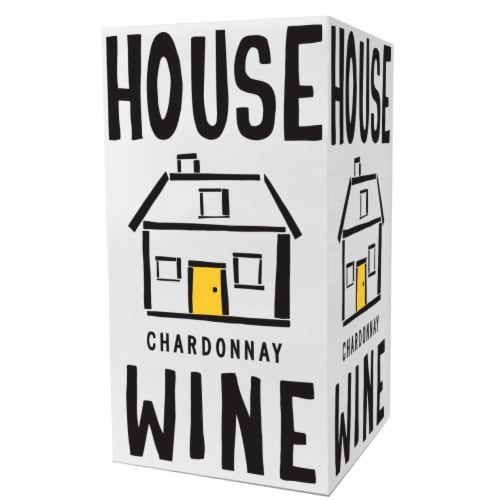 House Wine Chardonnay White Wine Perspective: front
