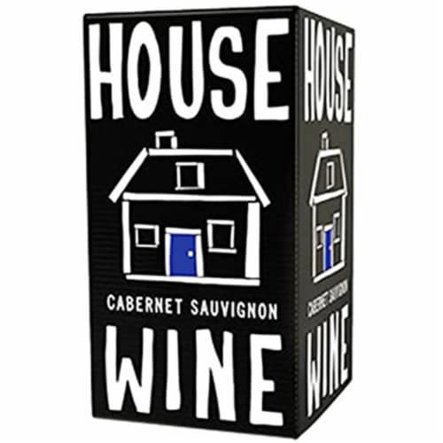 House Wine Cabernet Sauvignon Chile Red Wine Perspective: front