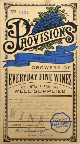 Provisions Merlot Perspective: front
