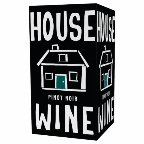 House Wine Pinot Noir Chilean Red Wine Perspective: front