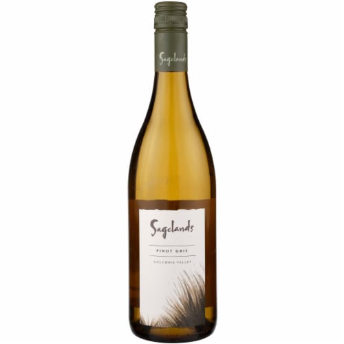 Sagelands Vineyard Pinot Gris Washington White Wine Perspective: front