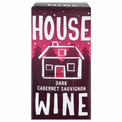 House Wine Cabernet Sauvignon Red Wine Perspective: front