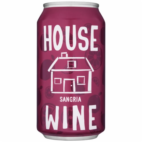House Wine Red Sangria Wine Cocktail Perspective: front