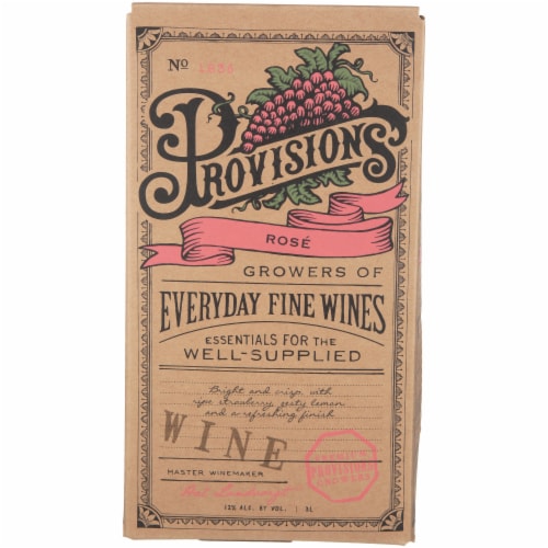 Provisions Wine Rose Perspective: front
