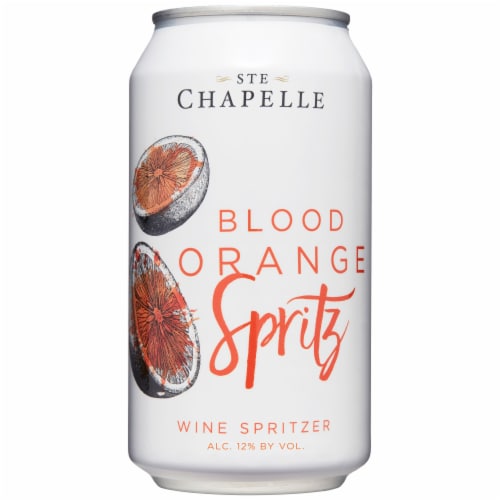 Ste Chapelle Blood Orange Wine Spritzer Perspective: front