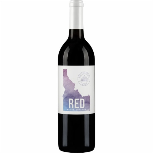 Ste. Chapelle Blend Red Wine Perspective: front