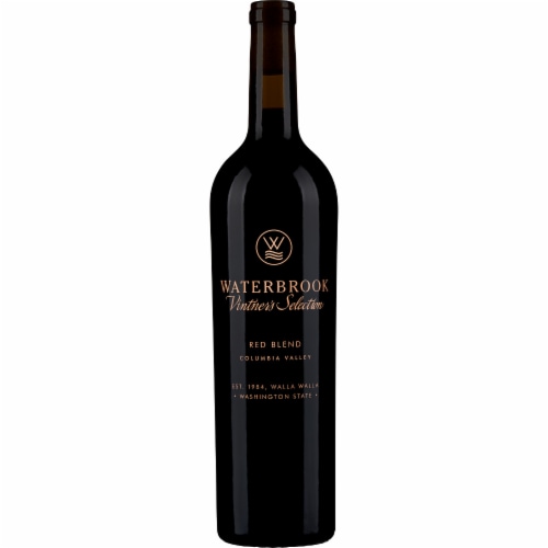 Waterbrook Red Blend Vintner's Selection Washington Perspective: front