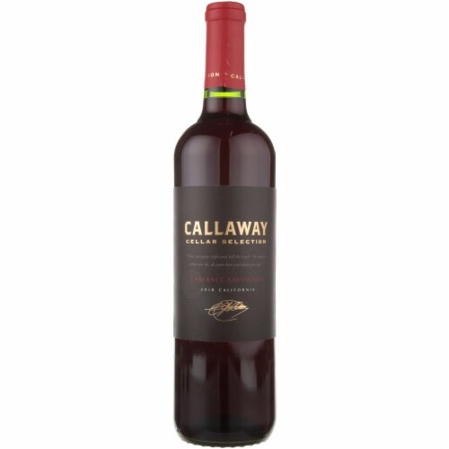 Callaway Cellar Selection Cabernet Sauvignon California Red Wine Perspective: front