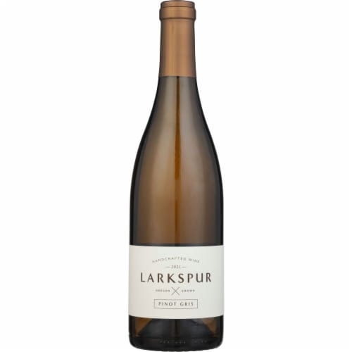 Larkspur Pinot Gris White Wine Perspective: front