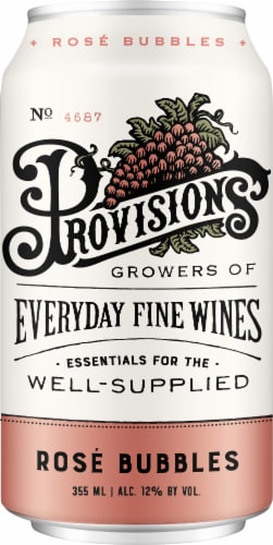 Provisions Rosé Bubbles Perspective: front