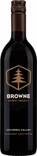 Browne Family Vineyards Forest Project Cabernet Sauvignon Columbia Valley Red Wine Perspective: front