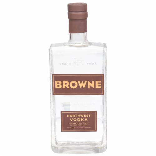 Browne Northwest Vodka Perspective: front
