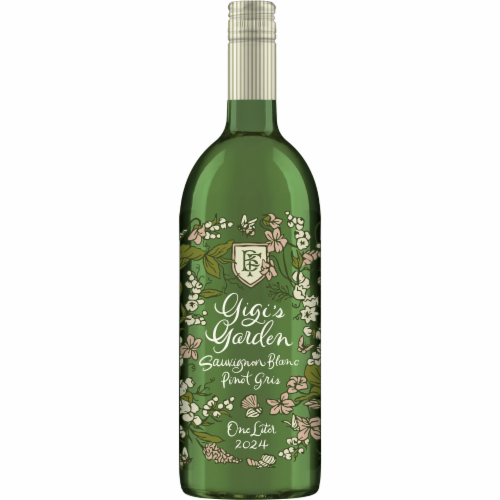 Gigi's Garden Sauvignon Blanc & Pinot Gris Walla Walla White Wine Perspective: front
