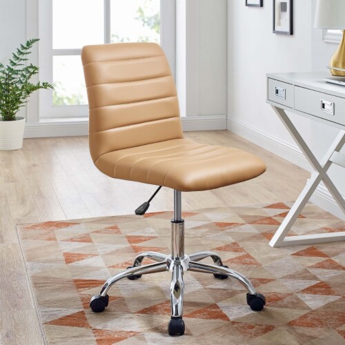 Tan color office chair 2025