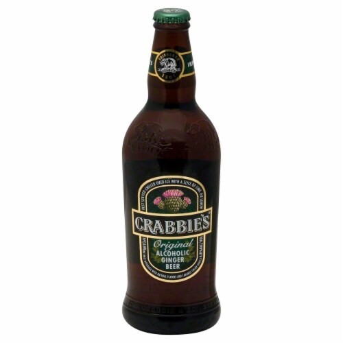 Crabbie's Original Ginger Beer Single Bottle Perspective: front
