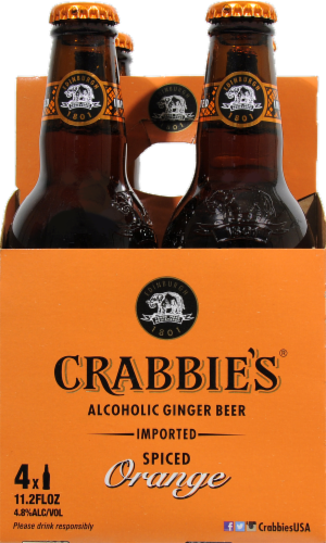 Crabbie's Spiced Orange Ginger Beer Perspective: front