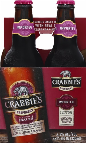 Crabbie's Raspberry Ginger Beer Perspective: front