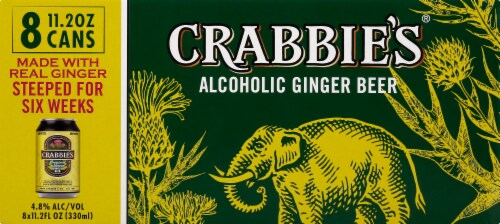 Crabbie's Alcoholic Ginger Beer Perspective: front