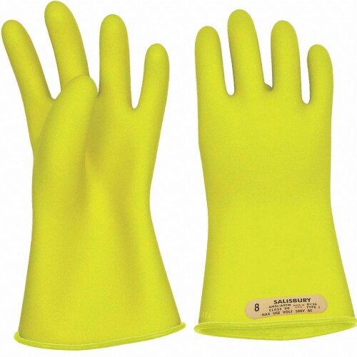 Salisbury Elect Insulating Gloves,Type I,11,PR1 E0011Y/11 Perspective: front