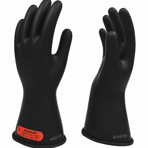 Salisbury Elect Insulating Gloves,Type I,8,PR1 E014B/8 Perspective: front