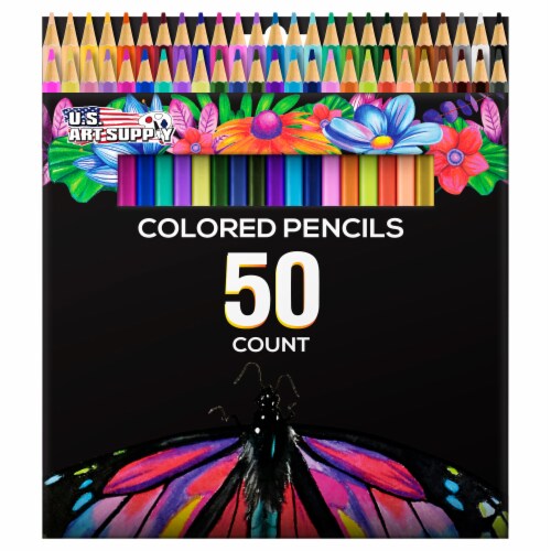 50 Piece Adult Coloring Book Artist Grade Colored Pencil Set, 50 Piece Pencil  Set - Fred Meyer