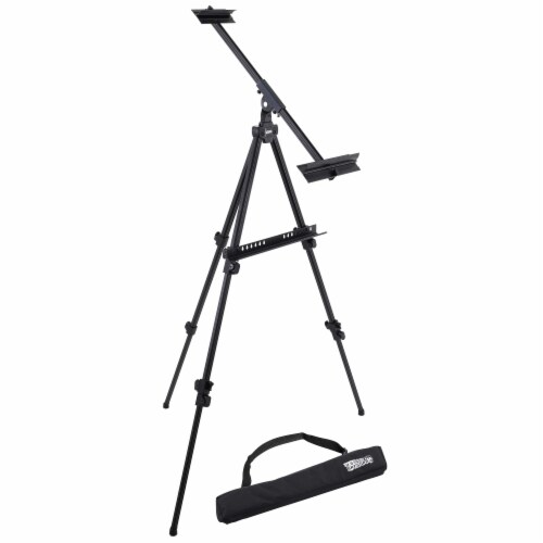 Tripod Display Easel Stand, Floor Easel, Adjustable Height Tabletop