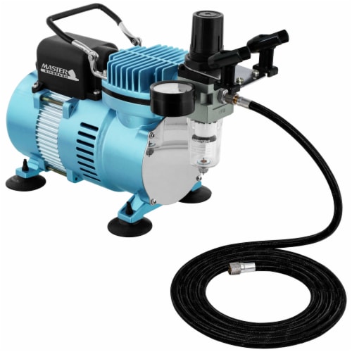 Super Quiet Compact Airbrush Compressor with Small Air Tank, Moisture Trap  & Hose, Compressor - Fry's Food Stores