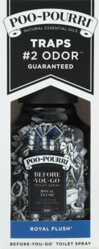 Poo-Pourri Before-You-Go Royal Flush Toilet Spray Perspective: front