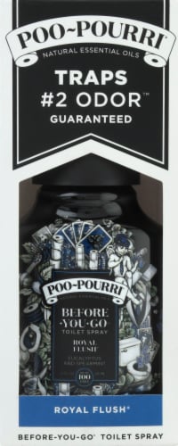 Poo-Pourri Before-You-Go Royal Flush Toilet Spray, 2 fl oz - Smith's Food  and Drug