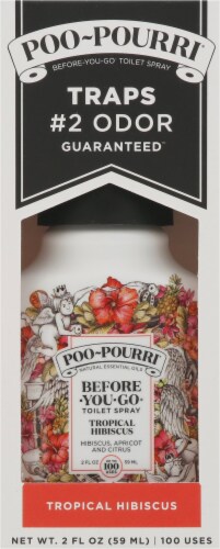 Poo-Pourri® Before•You•Go Toilet Spray - Tropical Hibiscus Perspective: front