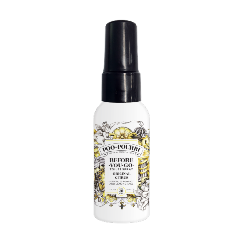 Poo-Pourri Original Citrus Before You Go Toilet Spray Perspective: front