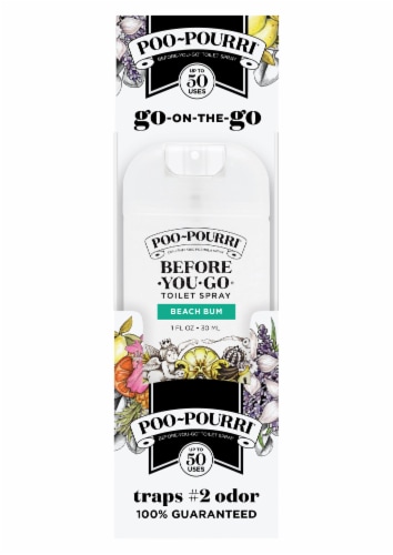 Poo-Pourri Before You Go Toilet Spray - Beach Bum Perspective: front