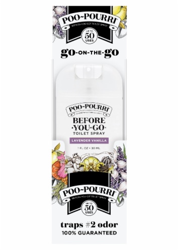 Poo Pourri™ Pocket Sprayer Lavender Vanilla Perspective: front