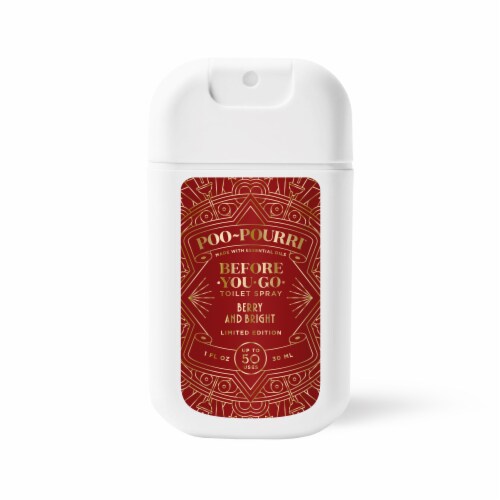 Poo-Pourri® Before You Go® Toilet Spray - Berry & Bright Perspective: front