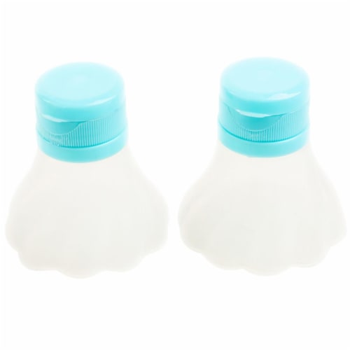 2 Pc Travel Condiment Container Salad Dressing Silicone Leak Proof Bottle  Sauce, 1 - Kroger