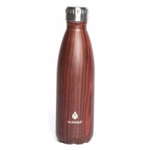 Core Home 230849 17 oz Wood Grain Bottle Perspective: front